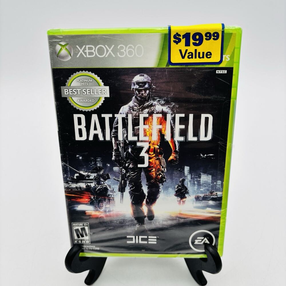 Battlefield 3 Microsoft Xbox 360 EA Factory Sealed Brand New Authentic